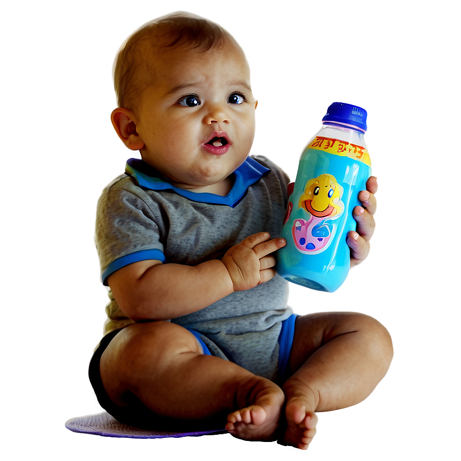 Baby With Bottle Png Nxs