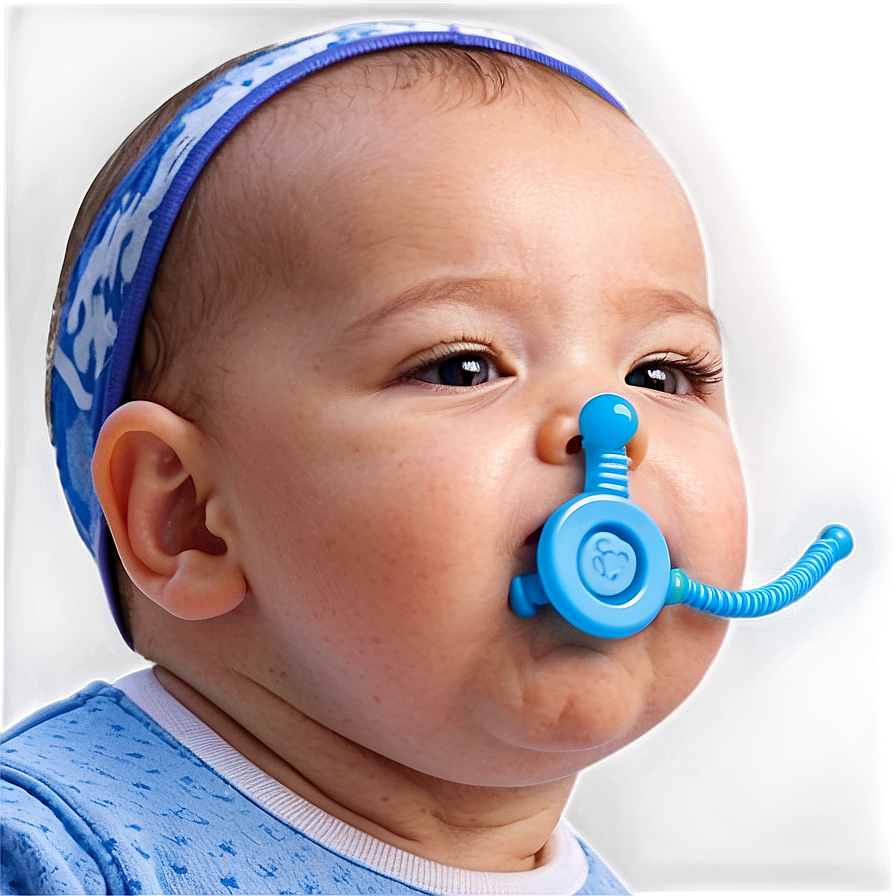 Baby With Pacifier Png 05032024