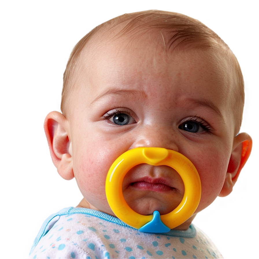 Baby With Pacifier Png 19