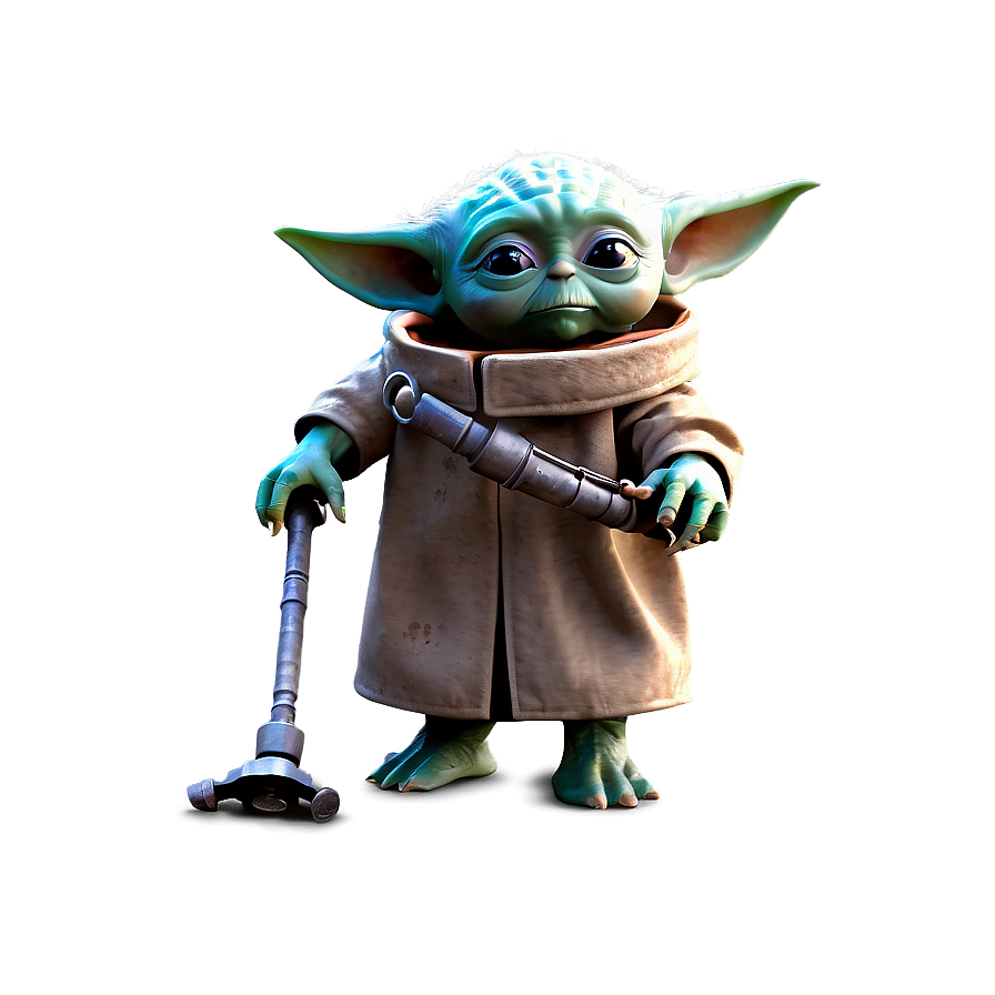 Baby Yoda And Ig-11 Png Cdb