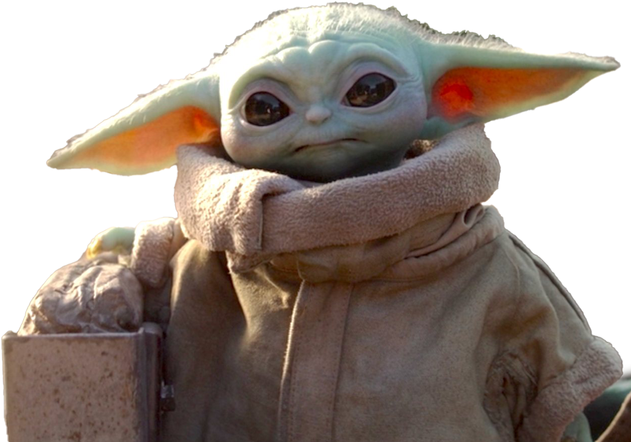 Baby Yoda Cute Expression