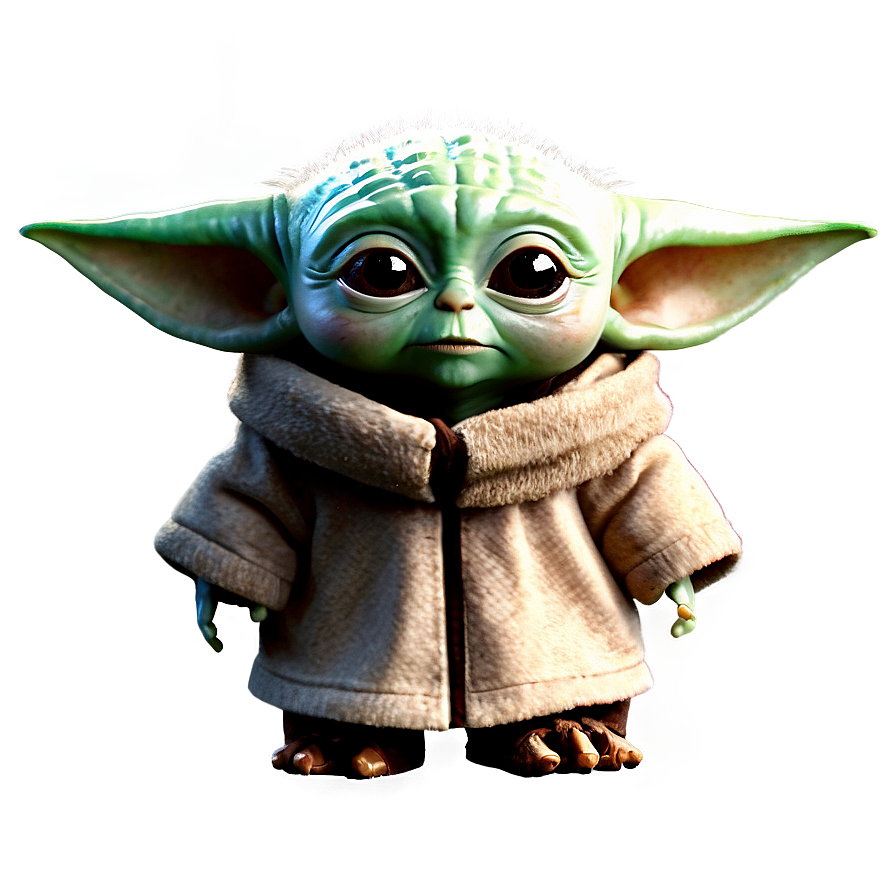 Baby Yoda Force Using PNG 05062024 PNG with transparent background