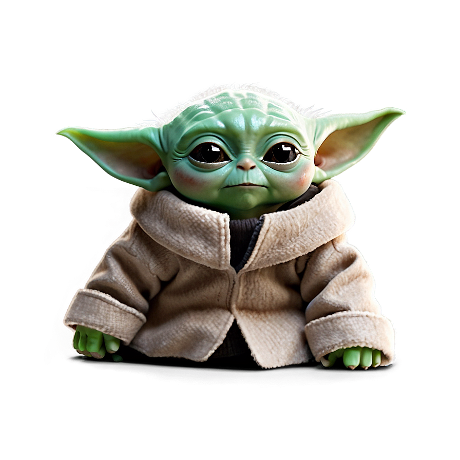 Baby Yoda Force Using PNG 92 PNG with transparent background