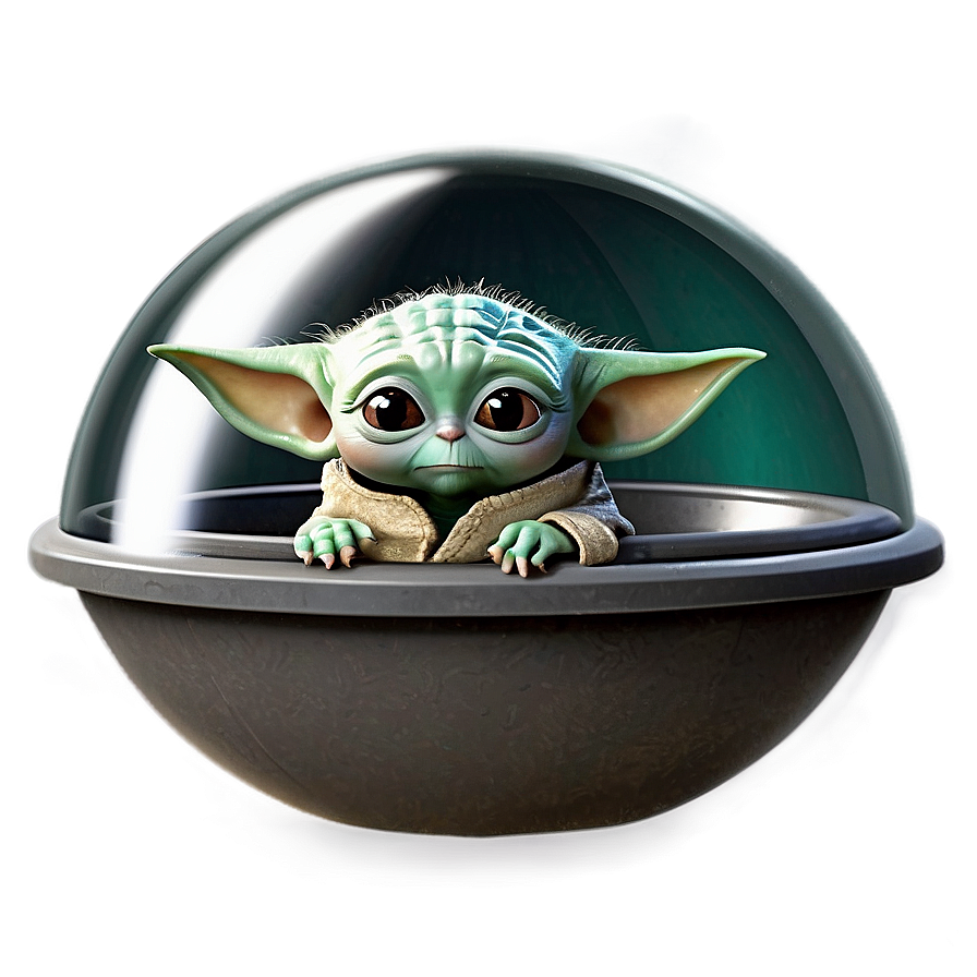 Baby Yoda In Pod Png Kpf