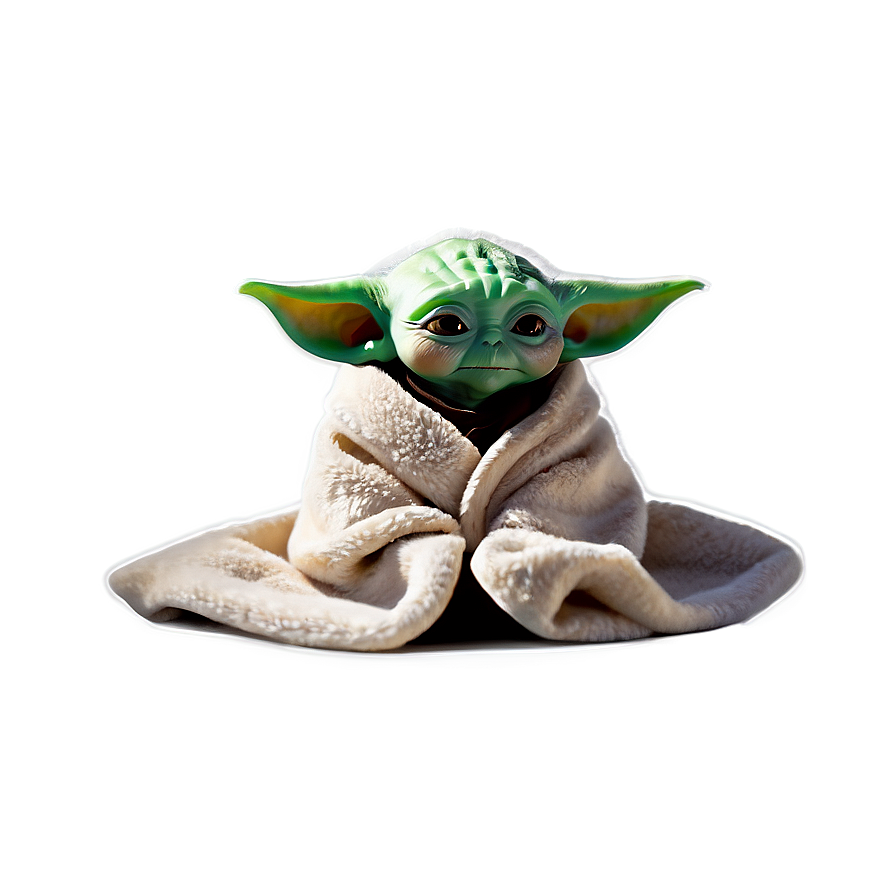 Baby Yoda in Robe PNG 05062024 PNG with transparent background
