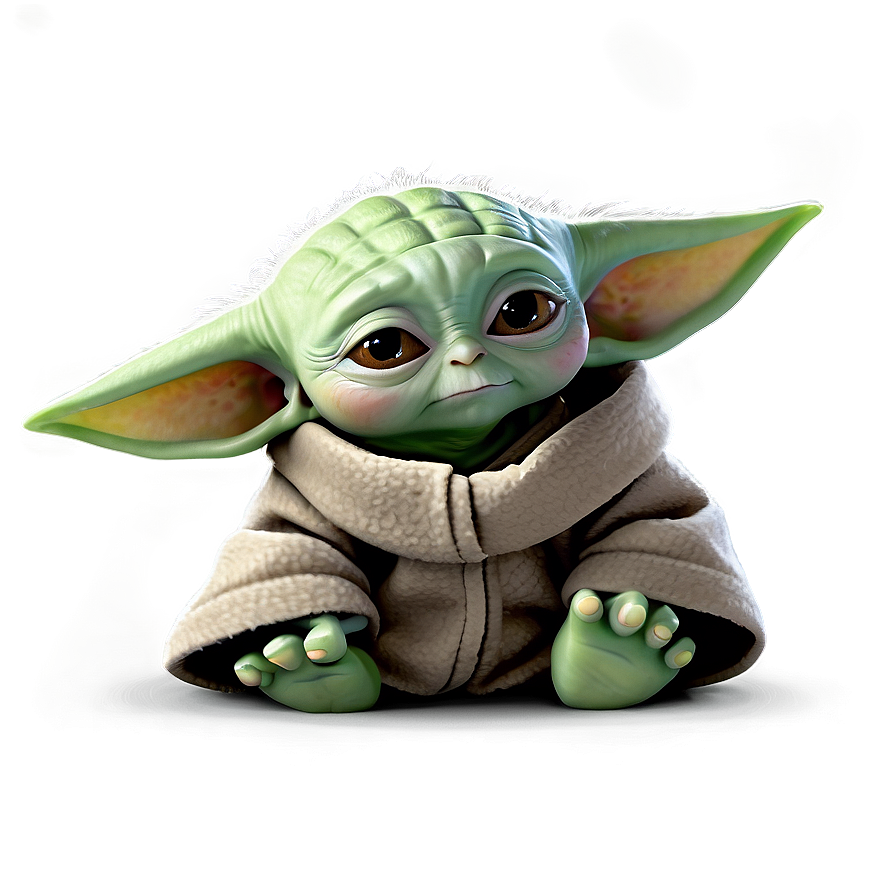 Baby Yoda Night Scene Png Vvc3