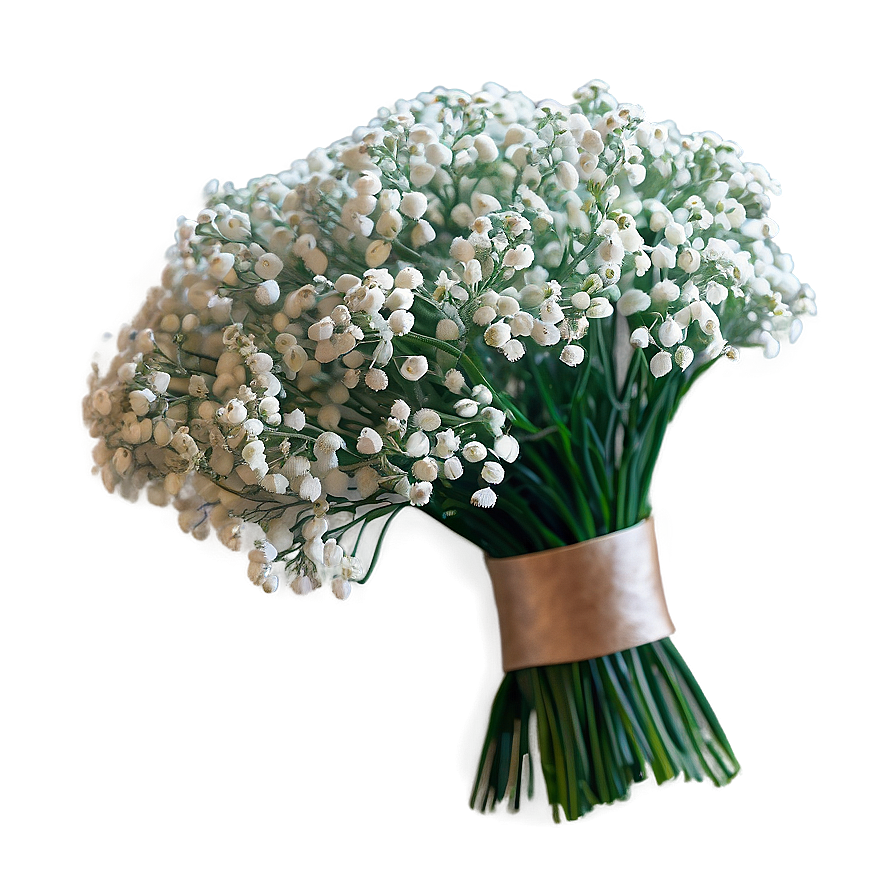 Babys Breath Summer Wedding Accent Png 2