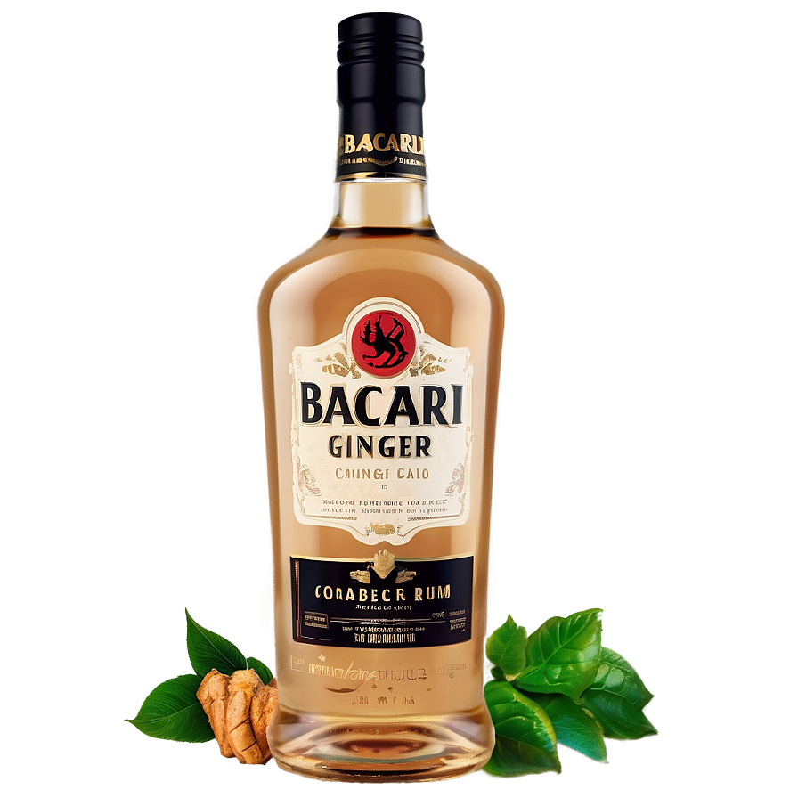 Bacardi Ginger Rum Png Pyr Image