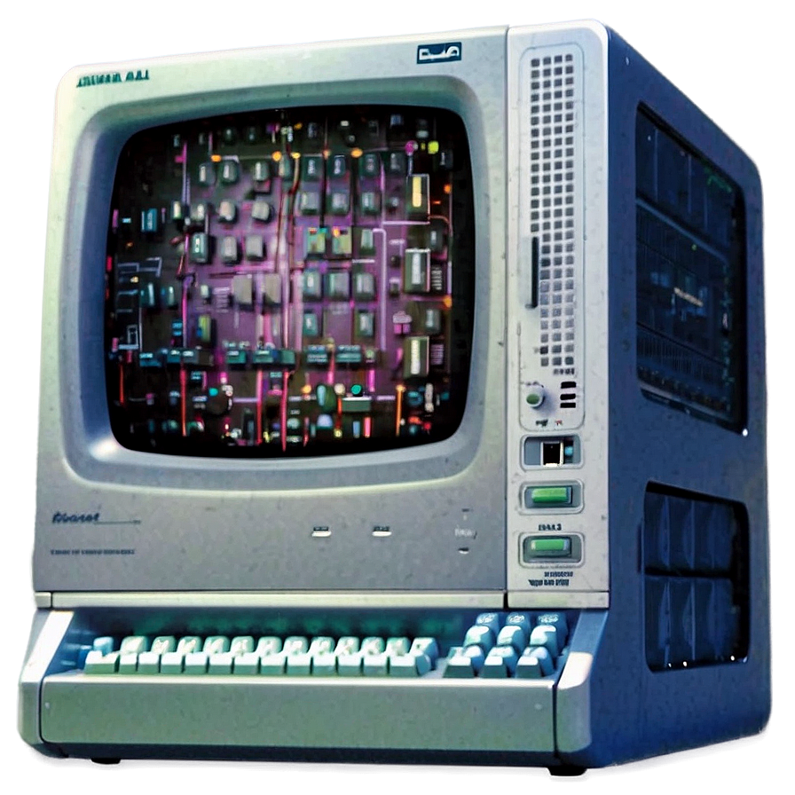 Back-in-the-day Computer Png Aej