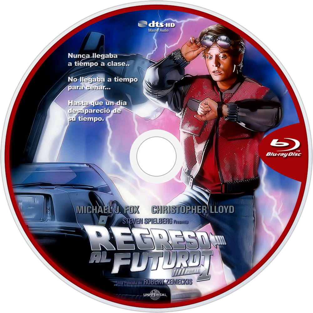 Back To The Future Bluray Disc Image - Back To The Future, HD Png Download PNG with transparent background