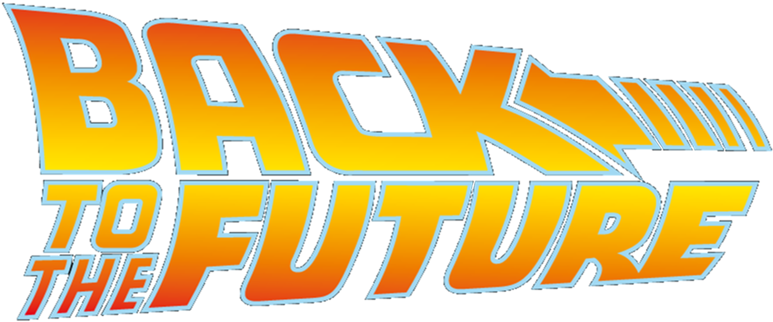 Back To The Future Logo PNG with transparent background
