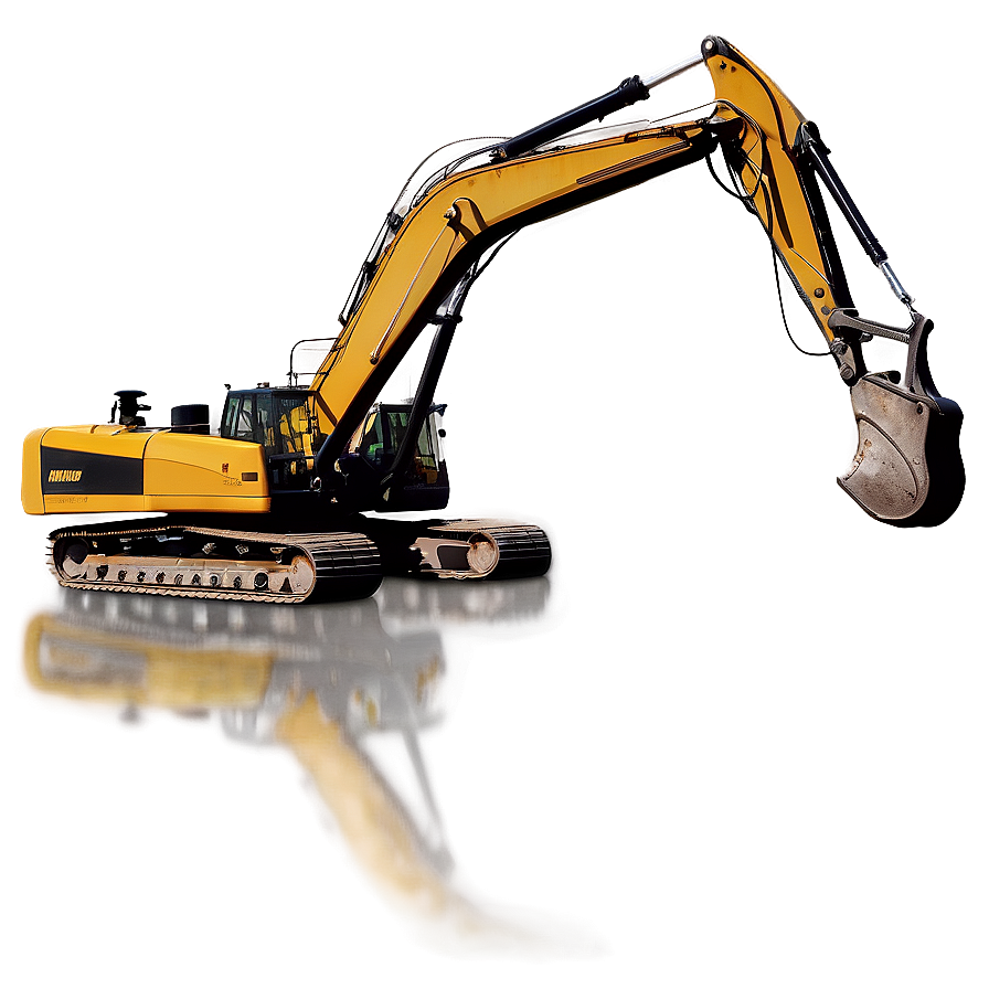 Backhoe Digger Machine Png 19