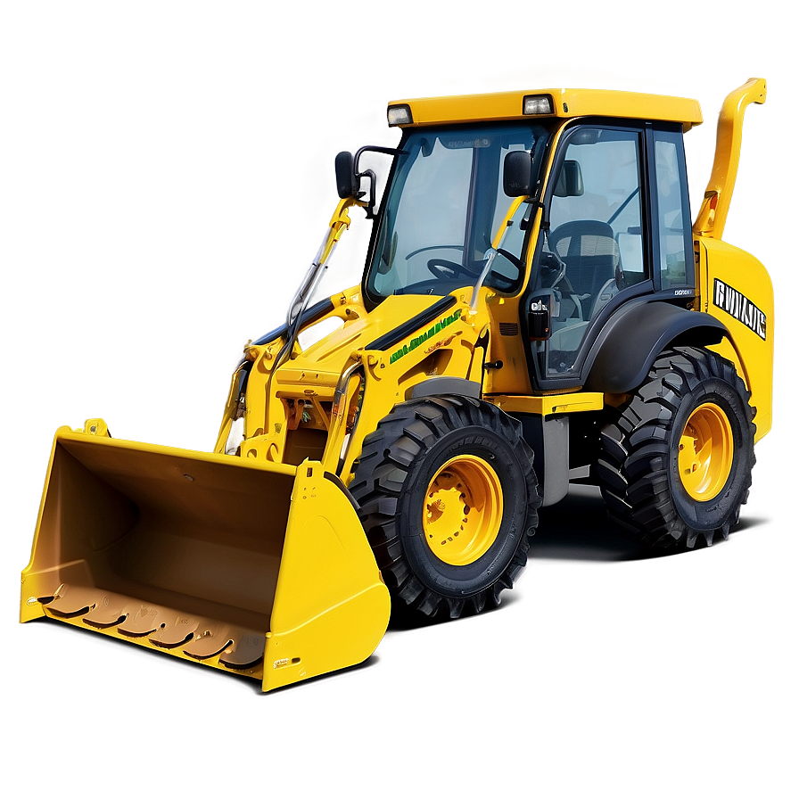 Backhoe Trencher Machine Png 06272024