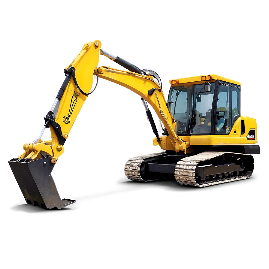 Backhoe Worksite Vehicle Png Hbq11