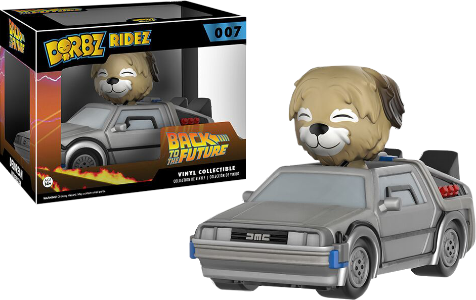 Backtothe Future Dorbz Ridez Delorean Toy