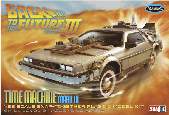 Backtothe Future I I I Model Kit PNG with transparent background