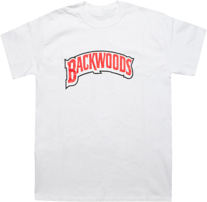 Backwoods Logo White T Shirt