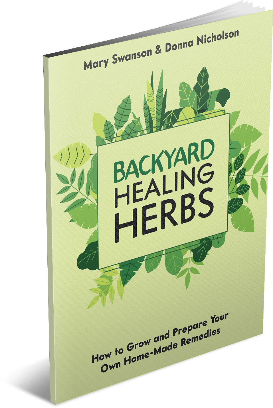 Backyard Healing Herbs Book Cover