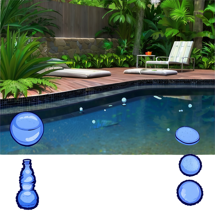 Backyard Oasis PNG 06262024 PNG with transparent background