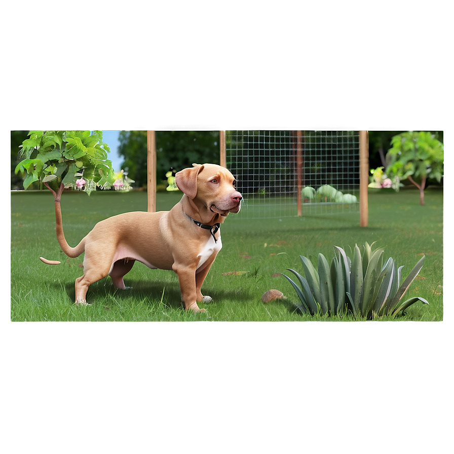 Backyard Pet Paradise PNG oeu PNG with transparent background