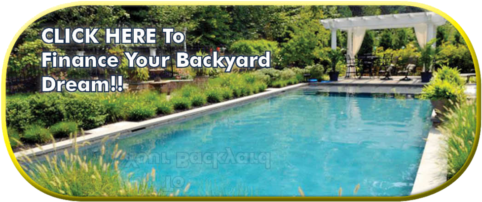 Backyard Pool Financing Ad Banner