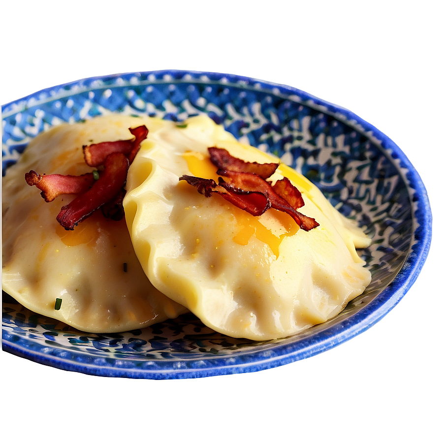 Bacon And Egg Breakfast Pierogi Png 06252024