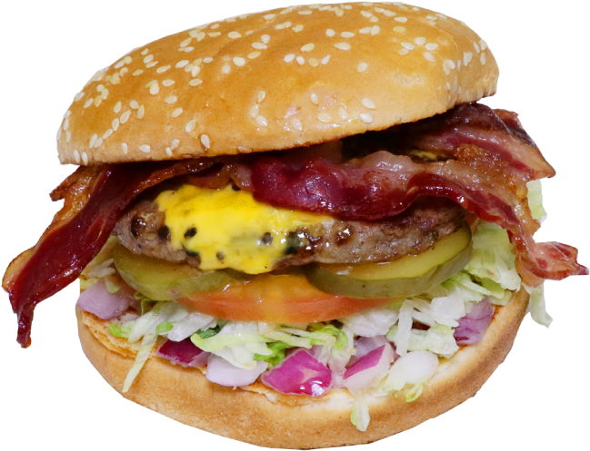 Best Bacon Cheeseburger In Fresno - Cheeseburger, HD Png Download PNG with transparent background