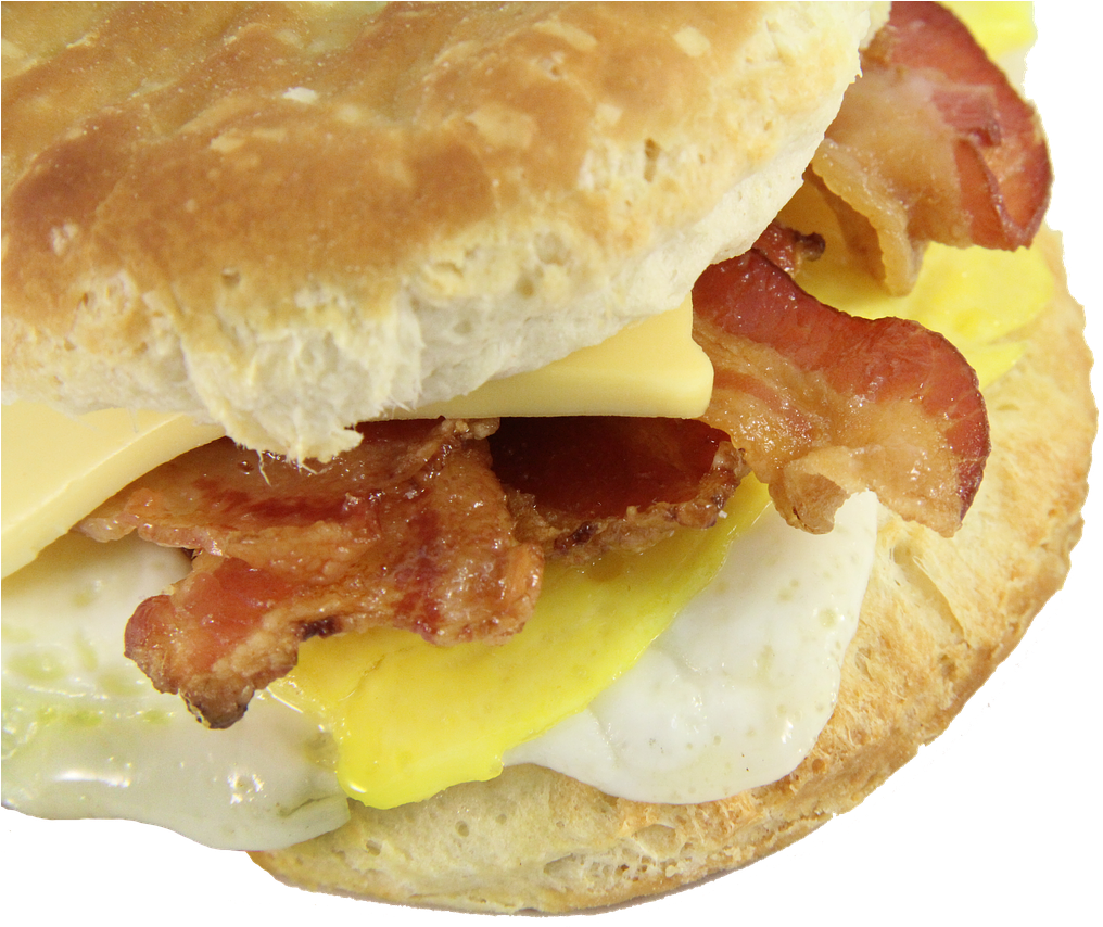 Bacon Egg And Cheese Biscuit, Breakfast, American - Bacon Egg And Cheese Roll Transparent, HD Png Download PNG with transparent background