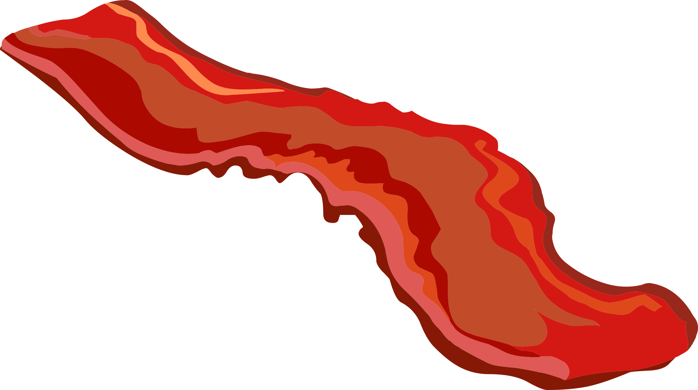 Bacon Png Clipart - Bacon Clipart Png, Transparent Png PNG with transparent background