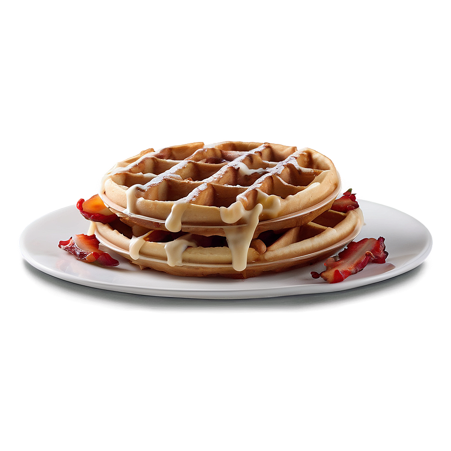 Bacon Stuffed Waffle Png Nvi