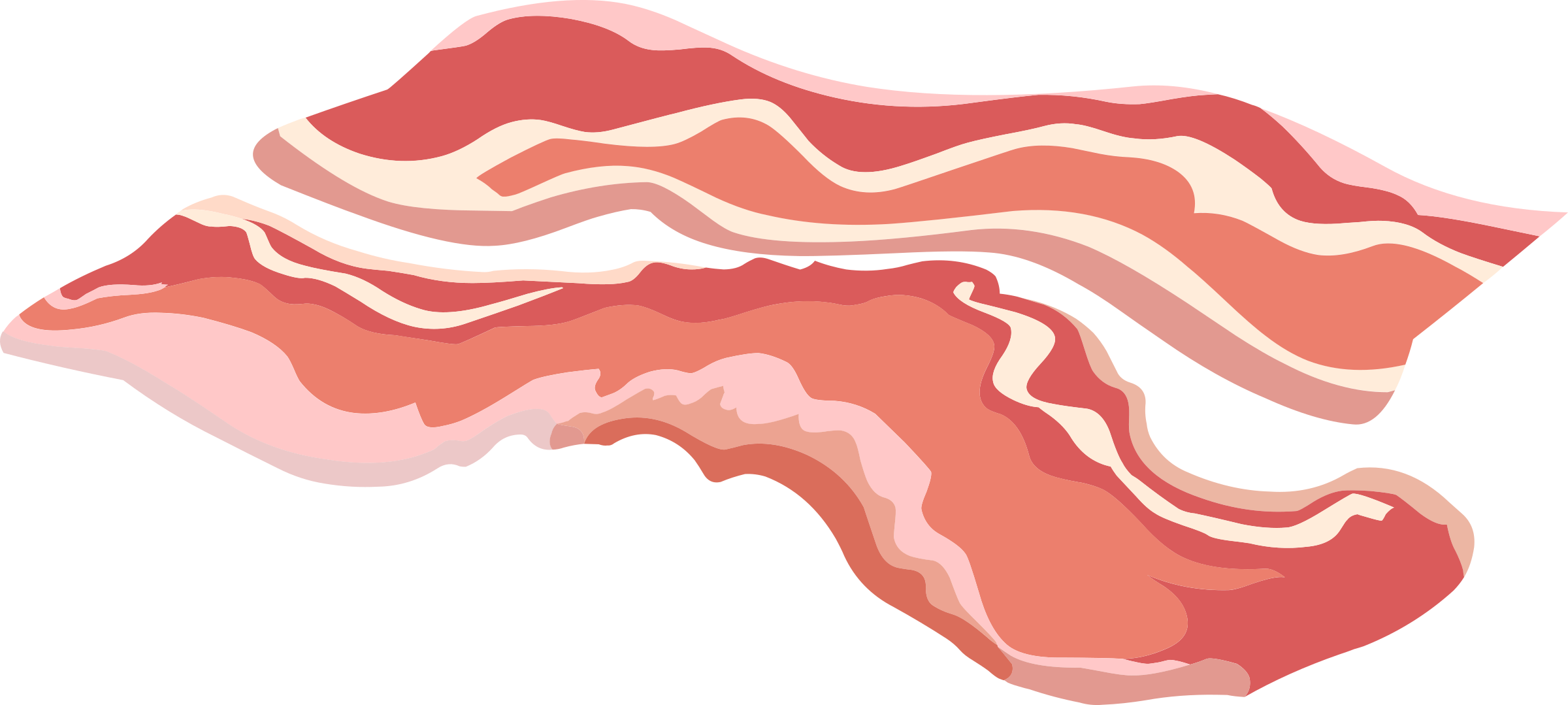 Bacon Transparent Background - Bacon Clipart Png, Png Download PNG with transparent background