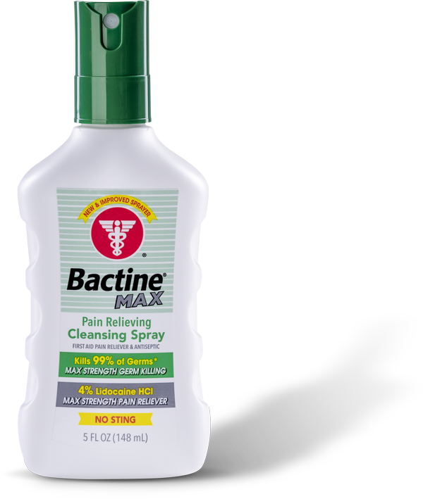 Bactine M A X Pain Relieving Cleansing Spray