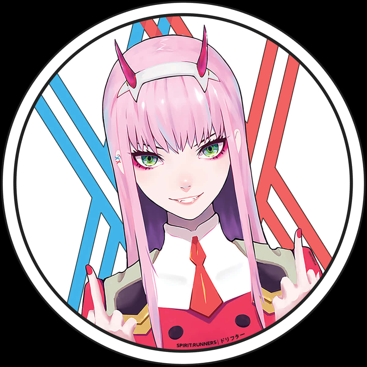 Bad Ass Zero Two Car Freshener [candied Spice] - Art PNG with transparent background