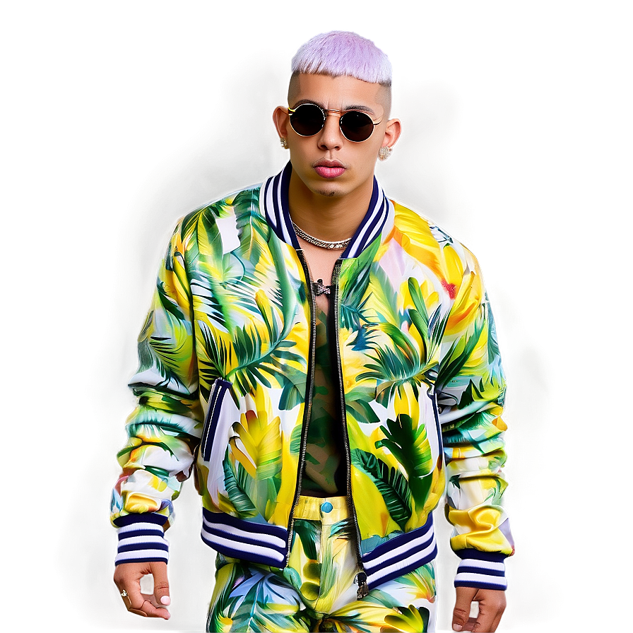 Bad Bunny Fashion PNG ajf PNG with transparent background