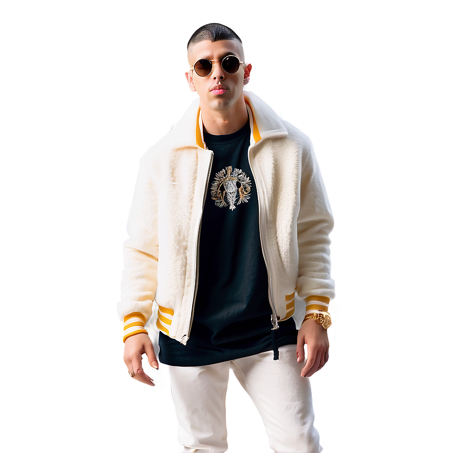 Bad Bunny Fashion PNG rws PNG with transparent background
