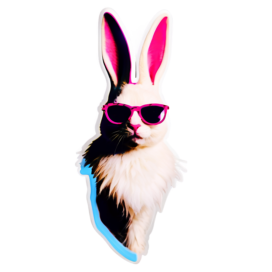 Bad Bunny Logo Stickers Png 89