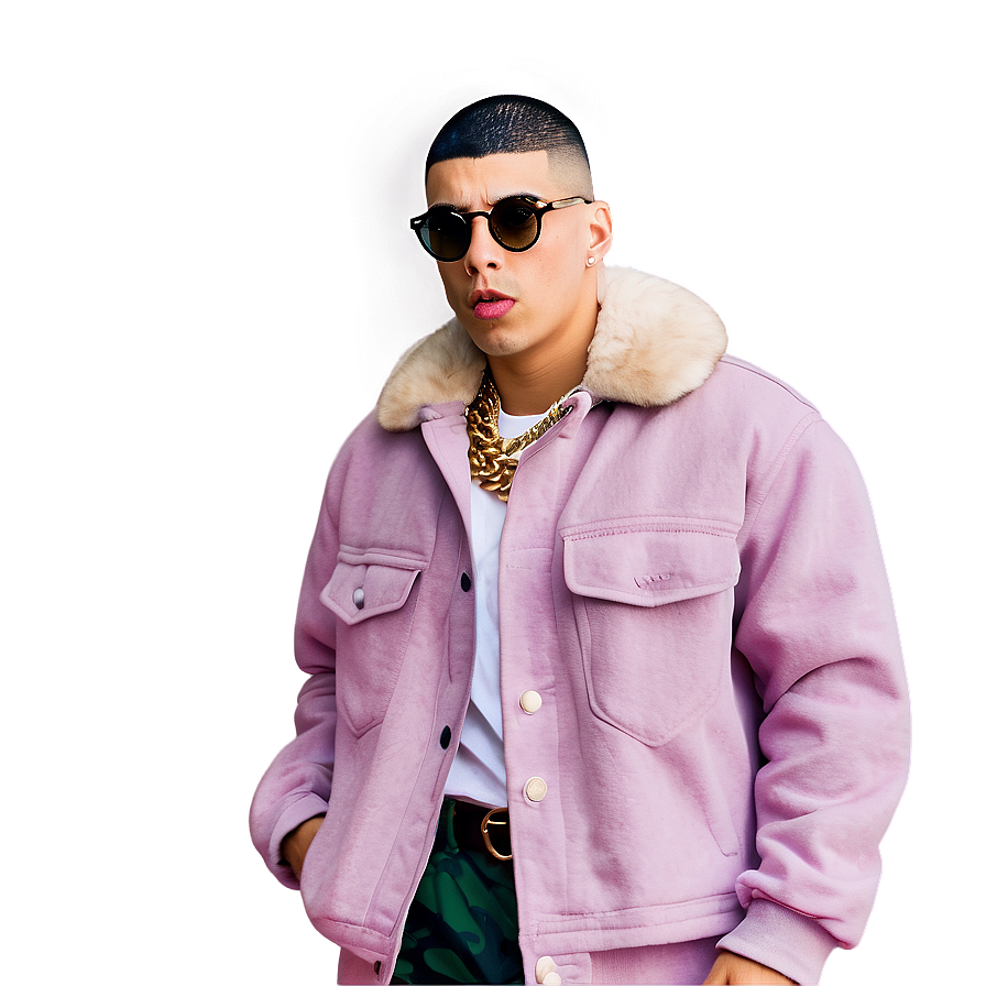 Bad Bunny Photoshoot PNG 05212024 PNG with transparent background