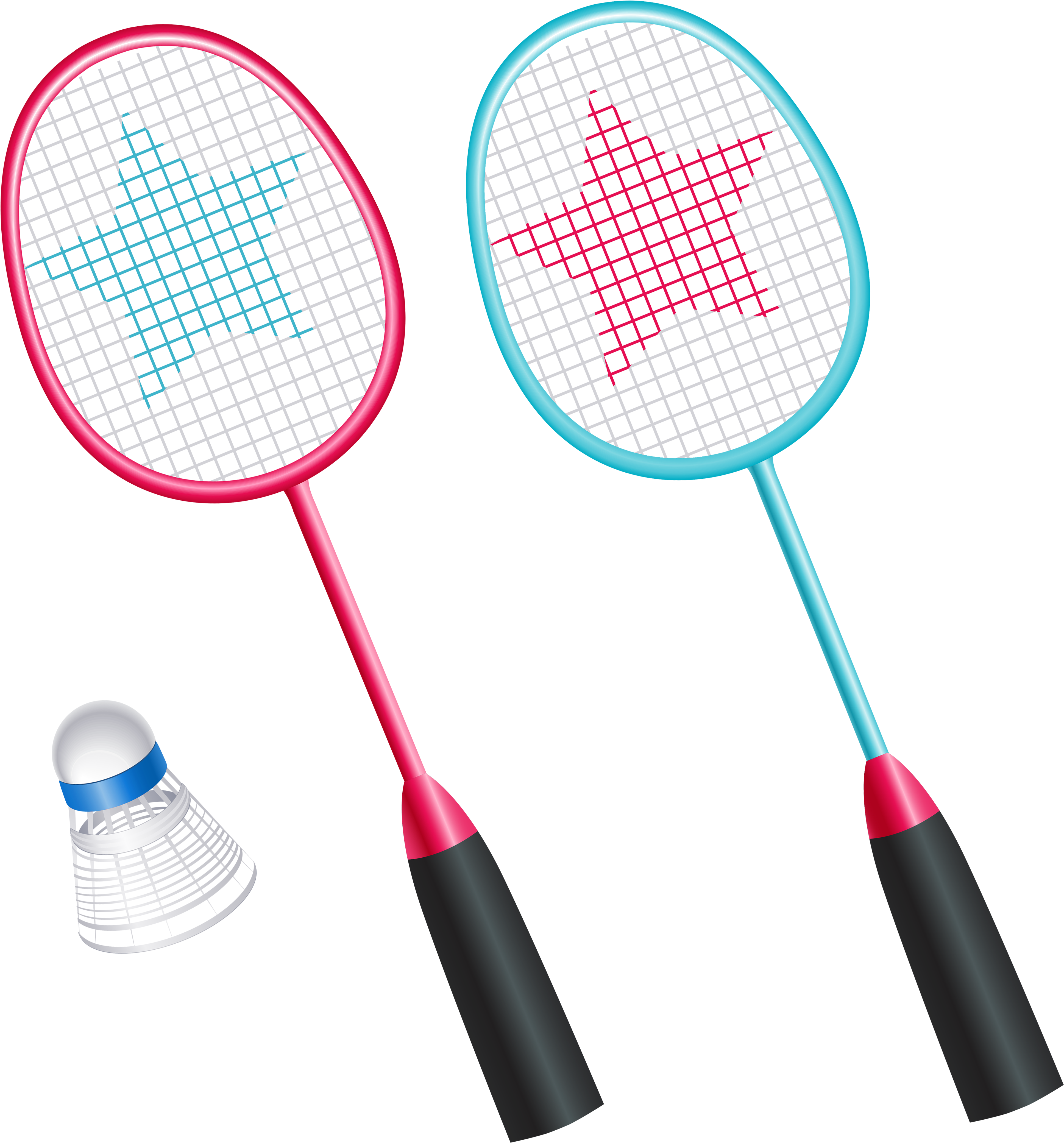 Badminton Png Transparent Images - Badminton Racket And Shuttlecock Clipart, Png Download PNG with transparent background