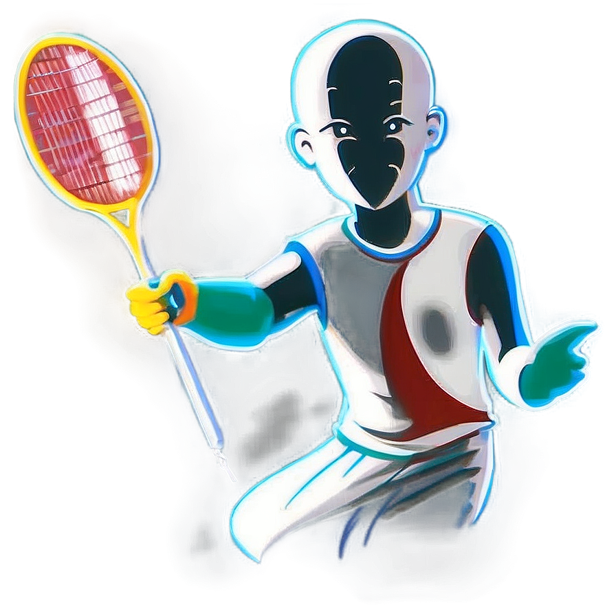 Badminton Serve Action PNG 27 PNG with transparent background