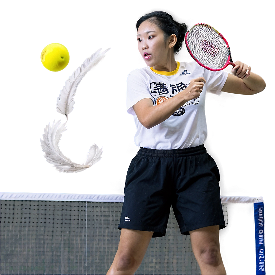 Badminton Serve Action PNG xfd59 PNG with transparent background