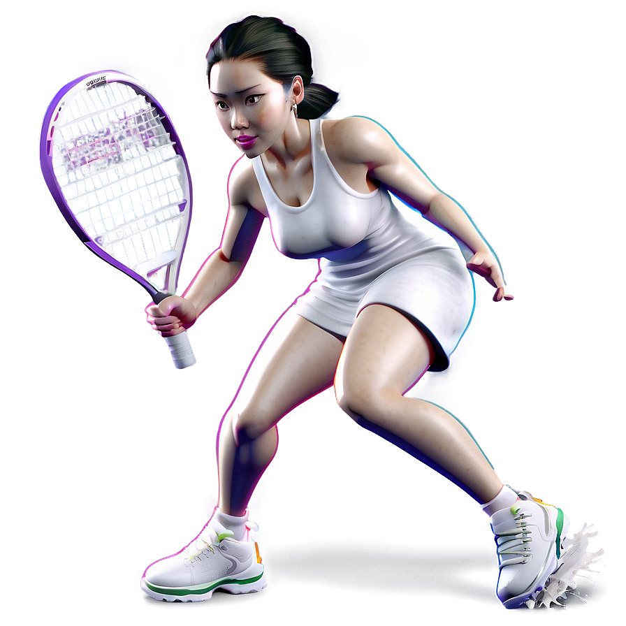 Badminton Smash Illustration PNG 10 PNG with transparent background