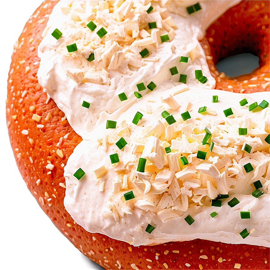 Bagel With Cream Cheese Png 05212024