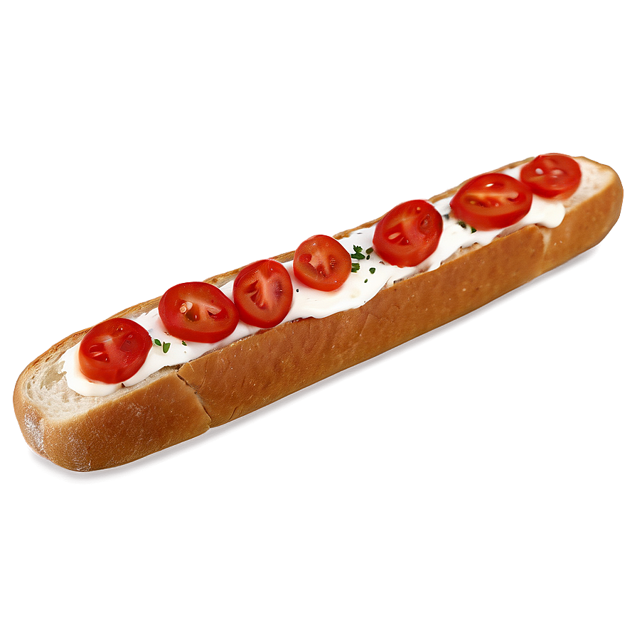 Baguette For Bruschetta Png Tub