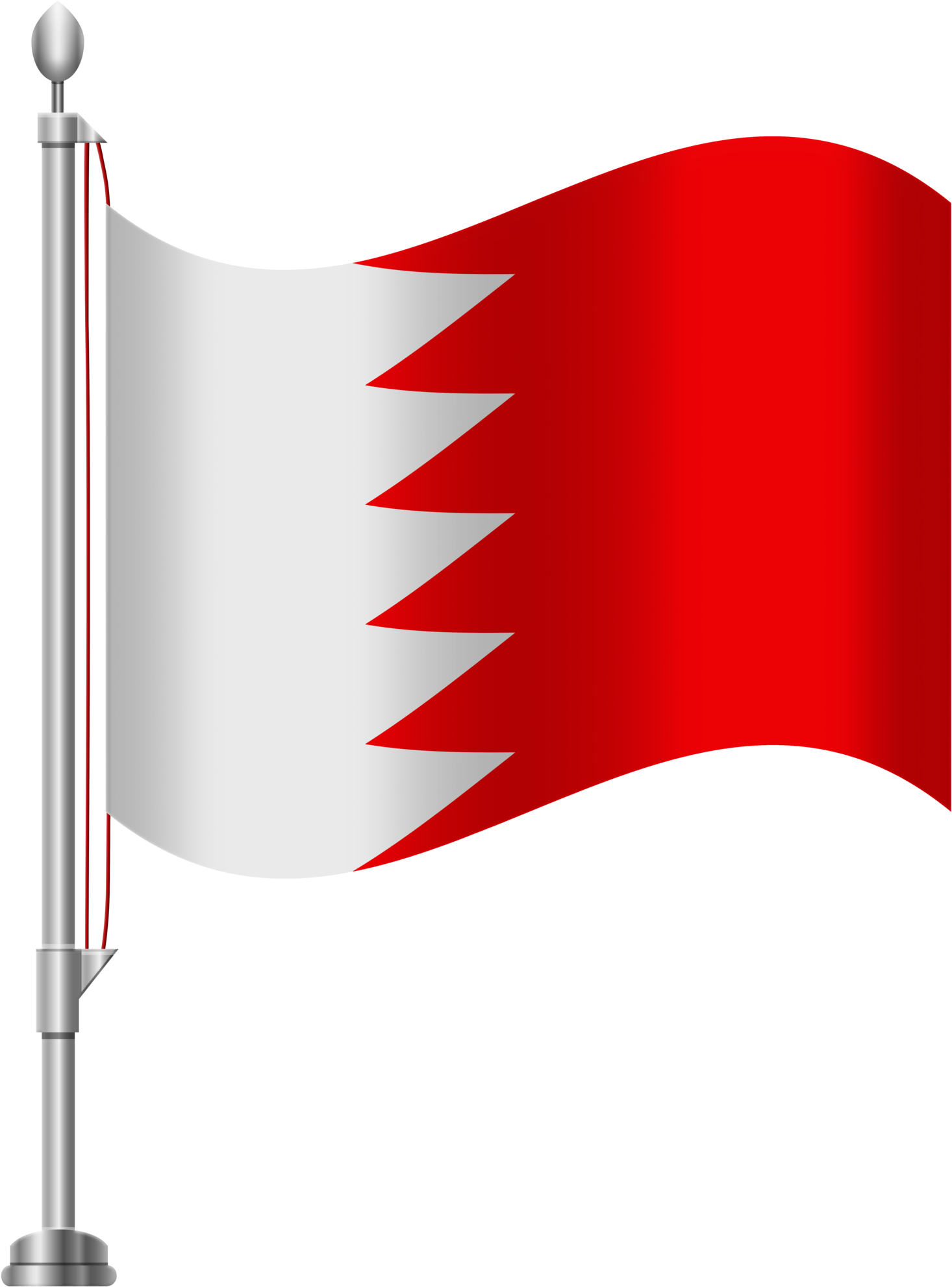 Bahrain National Flag