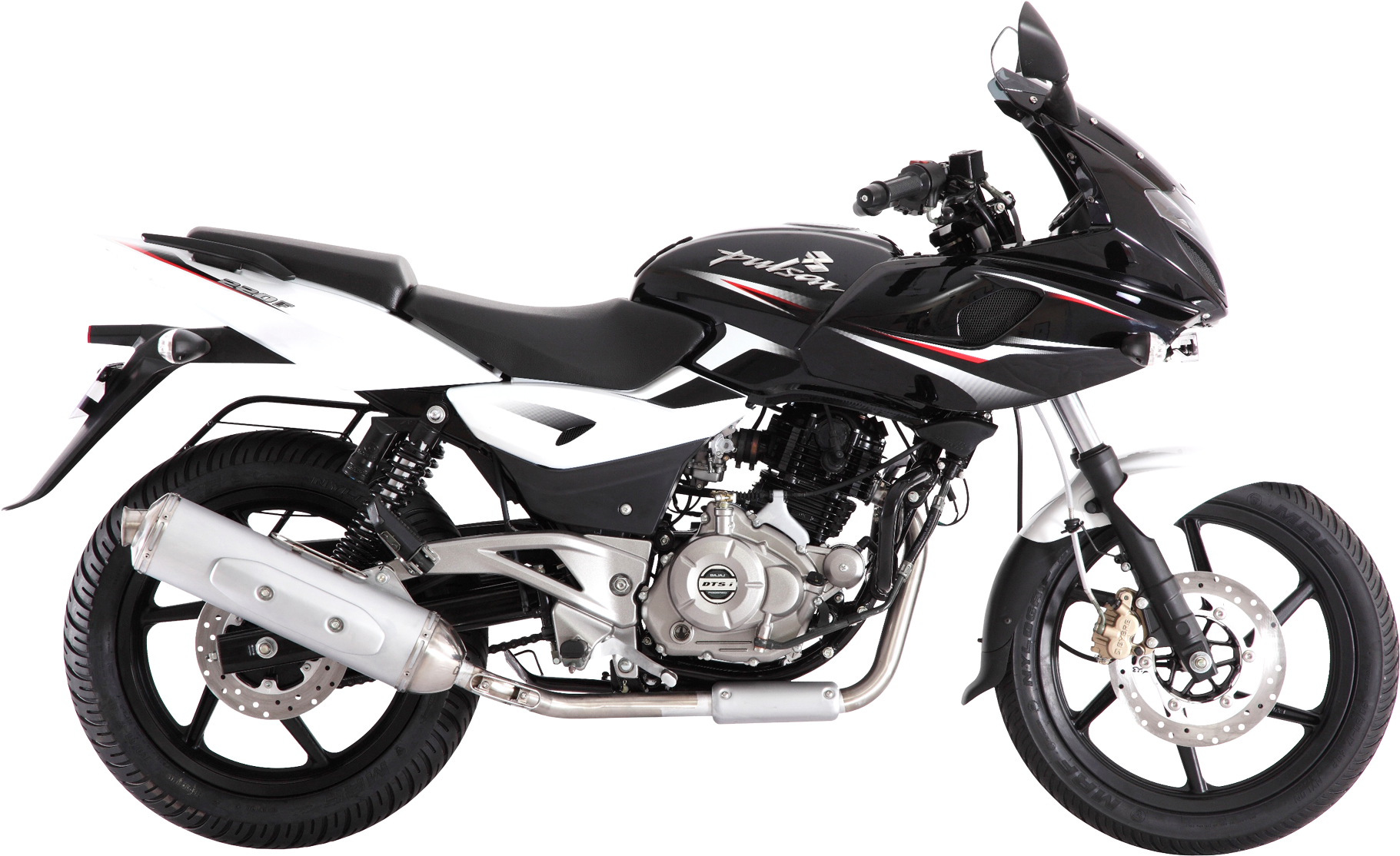 Bajaj Pulsar Motorcycle Studio Shot