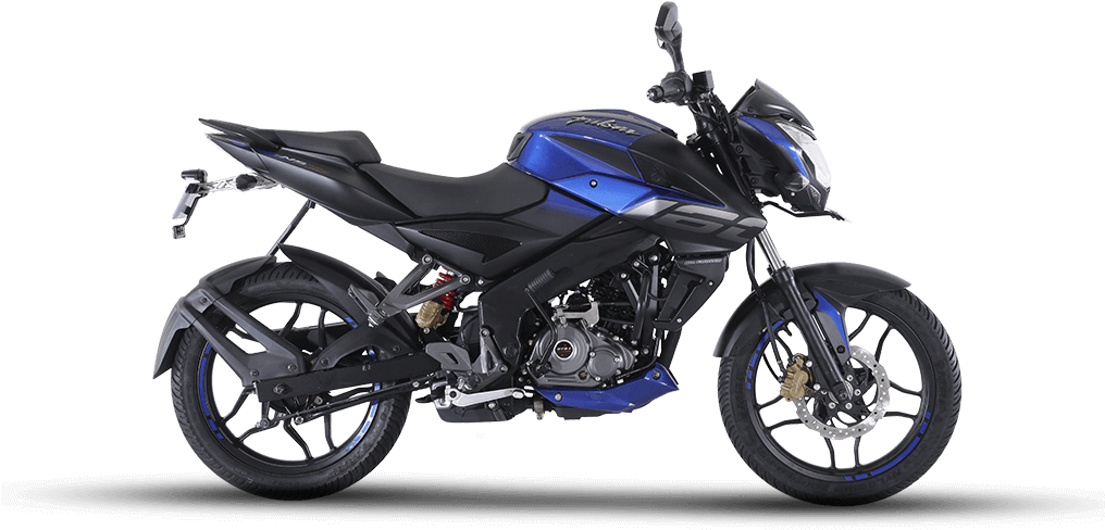 Bajaj Pulsar N S200 Blue Side View