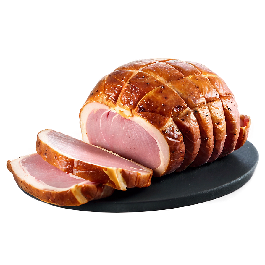 Baked Ham PNG vue95 PNG image with a transparent background, free high-resolution download