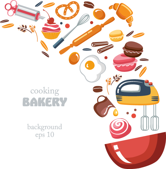 Decor Vector Bakery - Cooking Bakery Png, Transparent Png PNG with transparent background