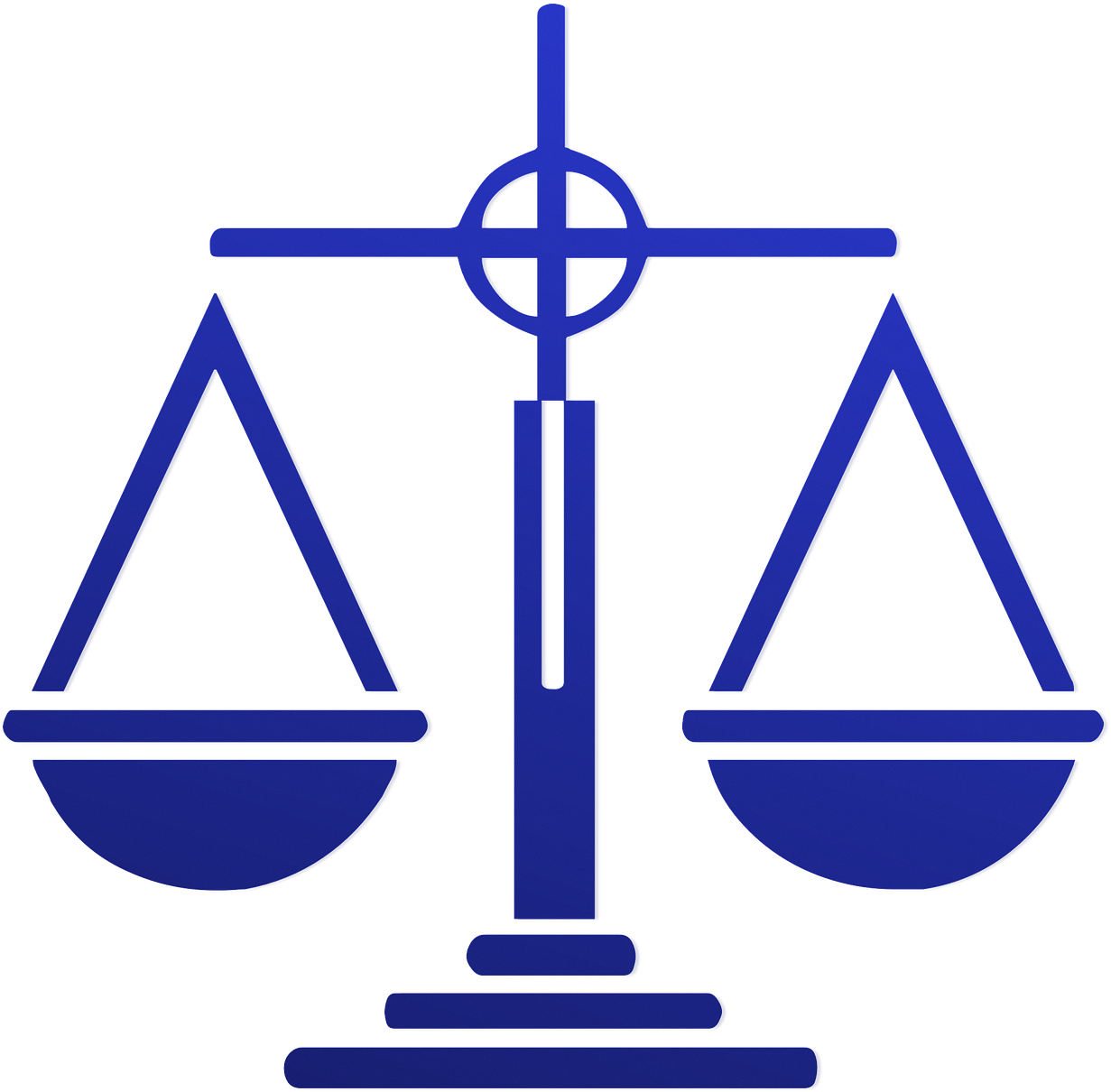 Blue Scales Of Justice, HD Png Download PNG image with a transparent background, free high-resolution download