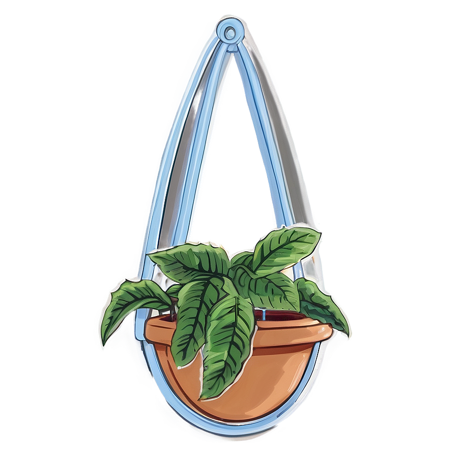 Balcony Hanging Plant Png 39